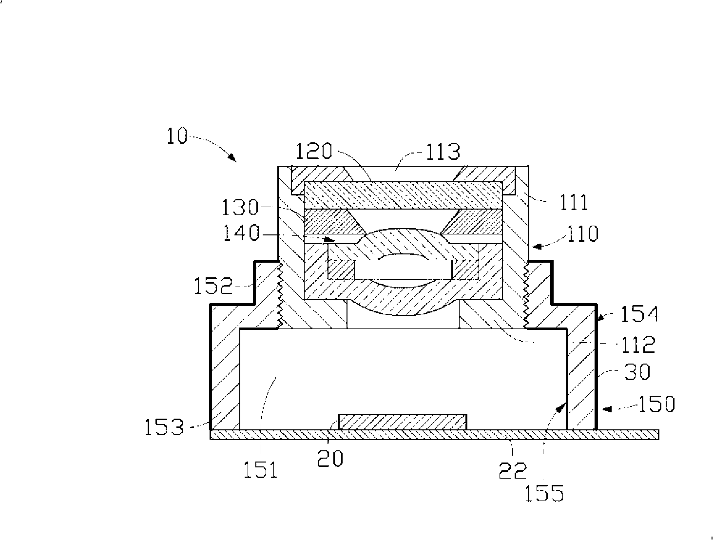 Lens module set