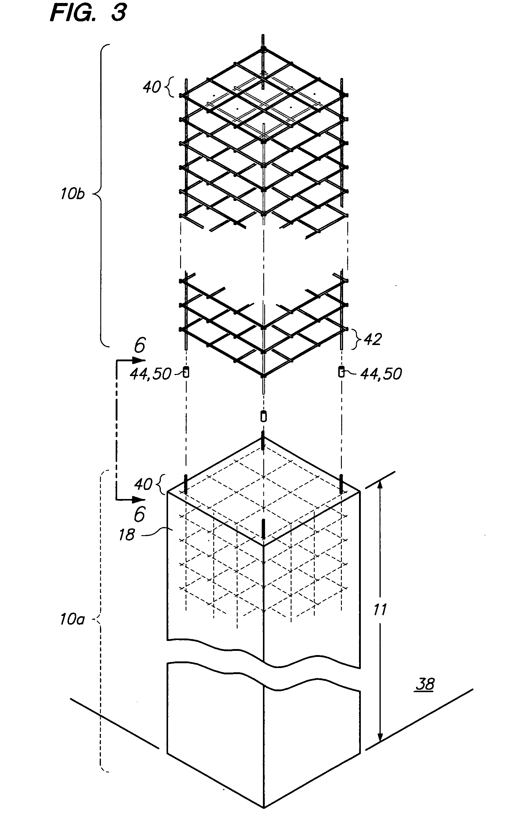 Pre-cast concrete column and method of fabrication