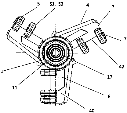 Drill bit suitable for hard sandy soil