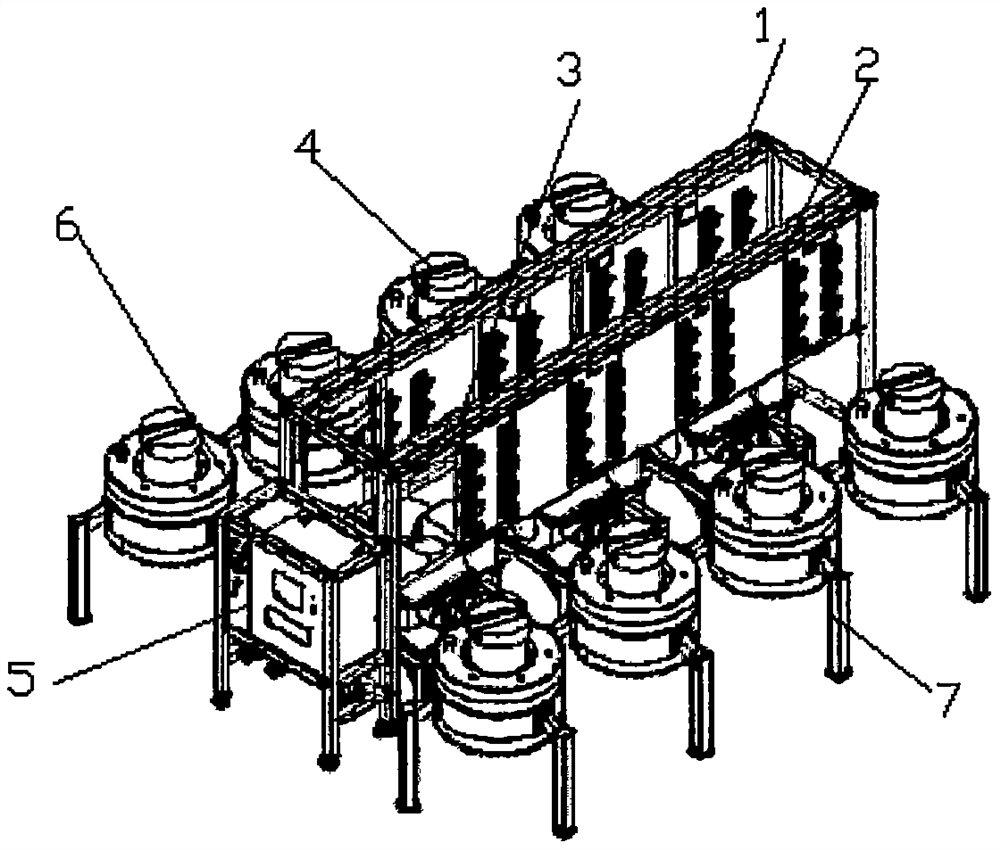 Separation equipment and process method for purifying high-purity EPA-ee from fish oil