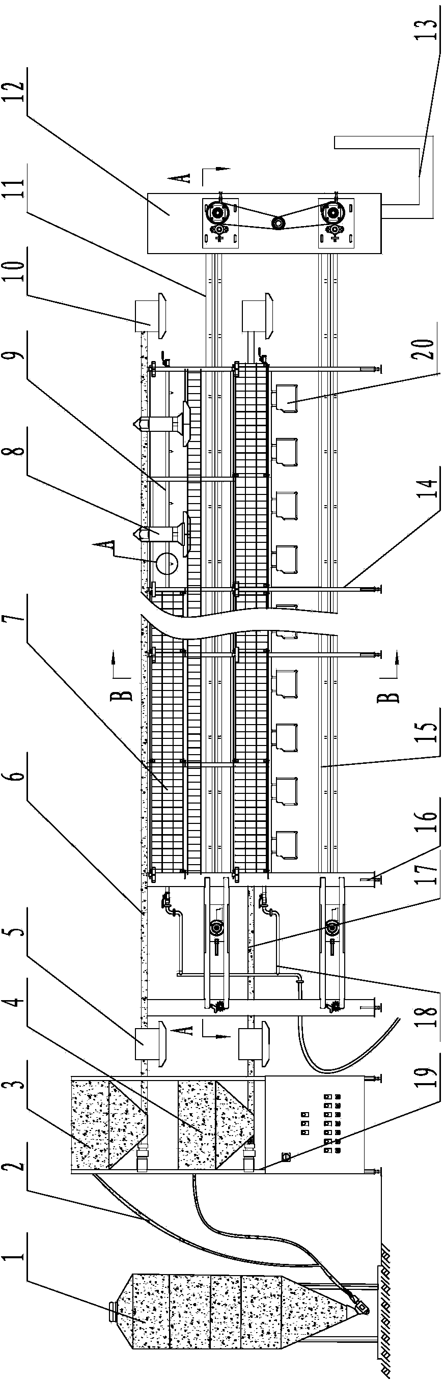 Rabbit hutch for automatic breeding