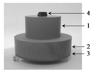 Method for preparing single-domain yttrium barium copper oxide bulk superconductor by taking Y2BaCuO5 as base material