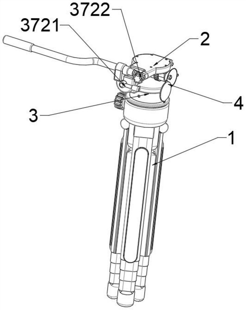 Angle adjusting device for photography and video recording