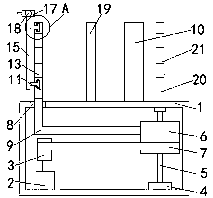 Novel steel bar bending device for building