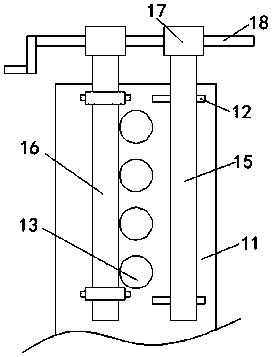 Novel steel bar bending device for building