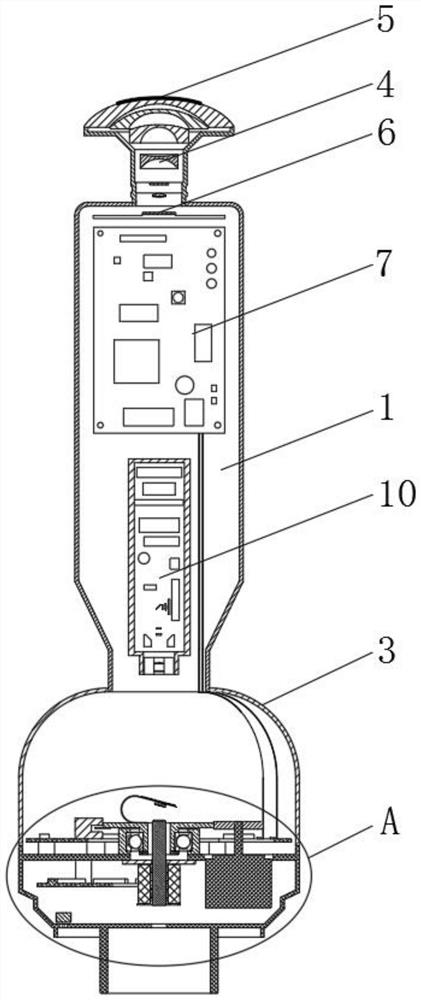 360-degree staring type intelligent bird dispeller based on ultra-wide-angle lens and calibration method of 360-degree staring type intelligent bird dispeller