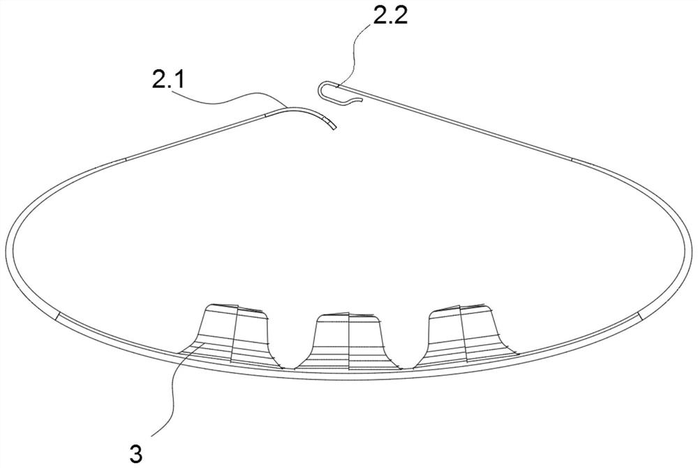 Abdominal respiration auxiliary equipment