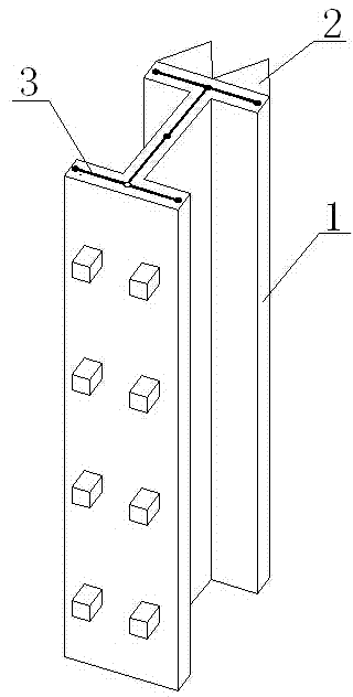 Sound barrier upright post and preparation method of sound barrier upright post