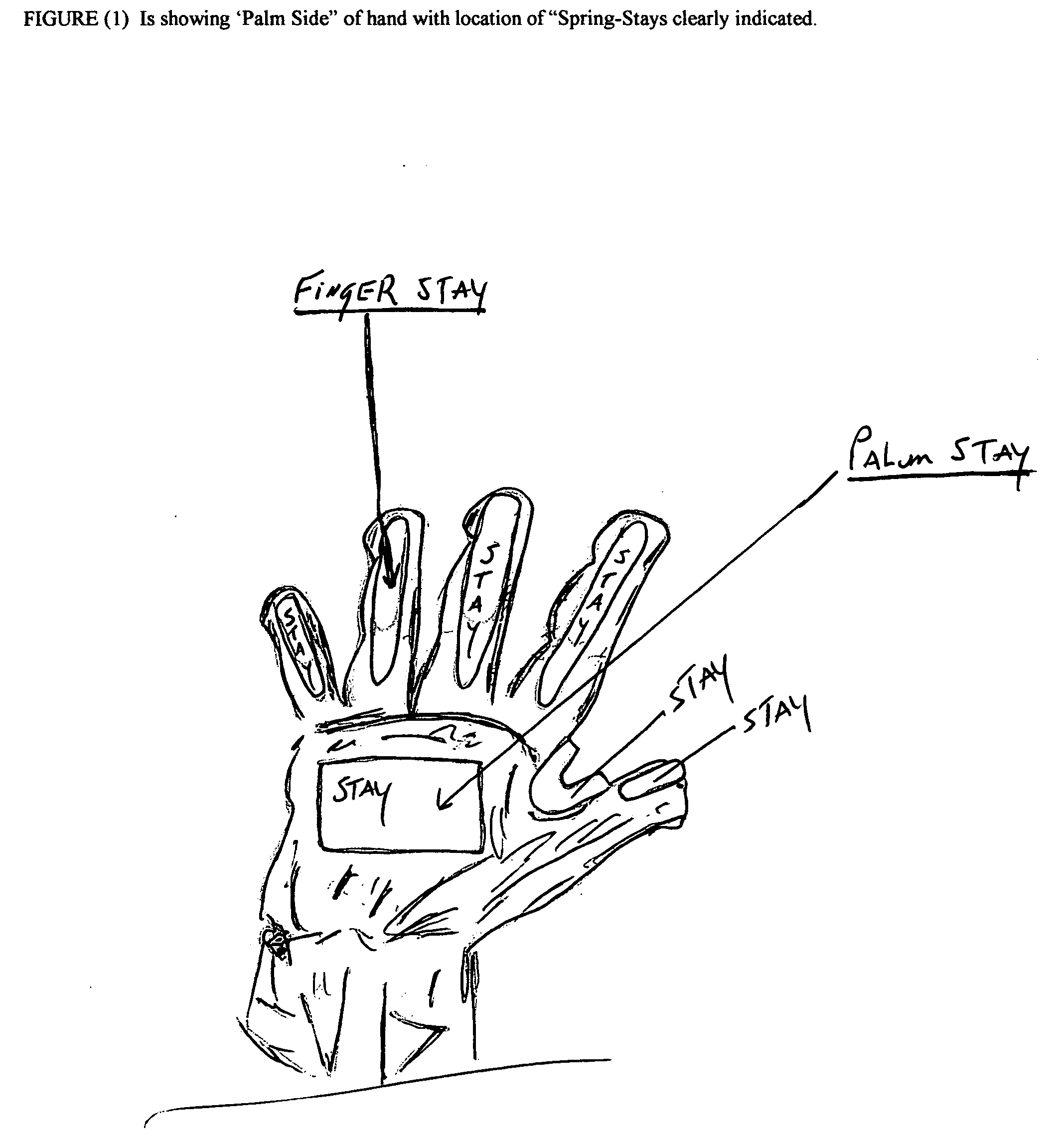 Grip strength enhancement glove AKA "Hercules' Hand "