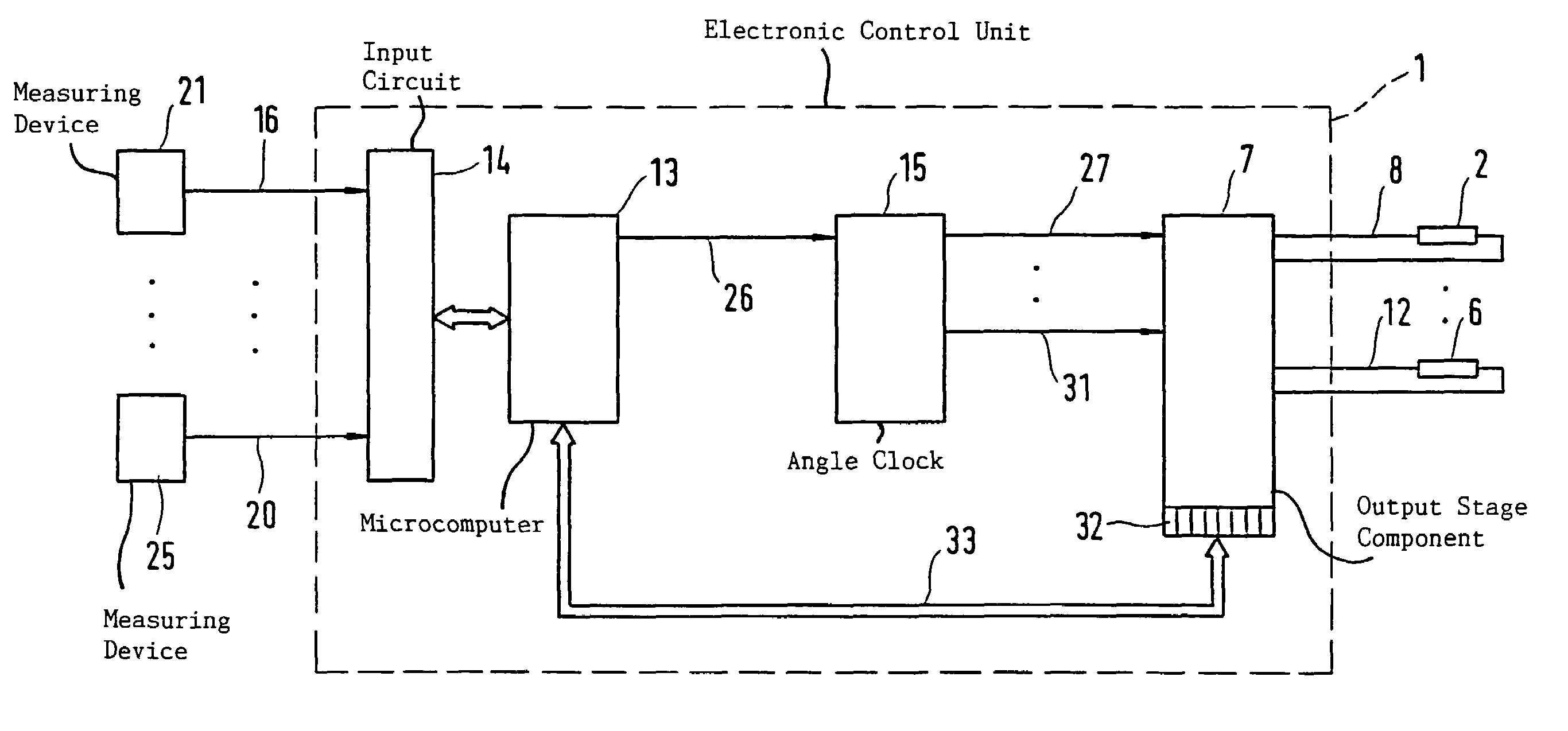 Method and arrangement for monitoring the drive of an actuator