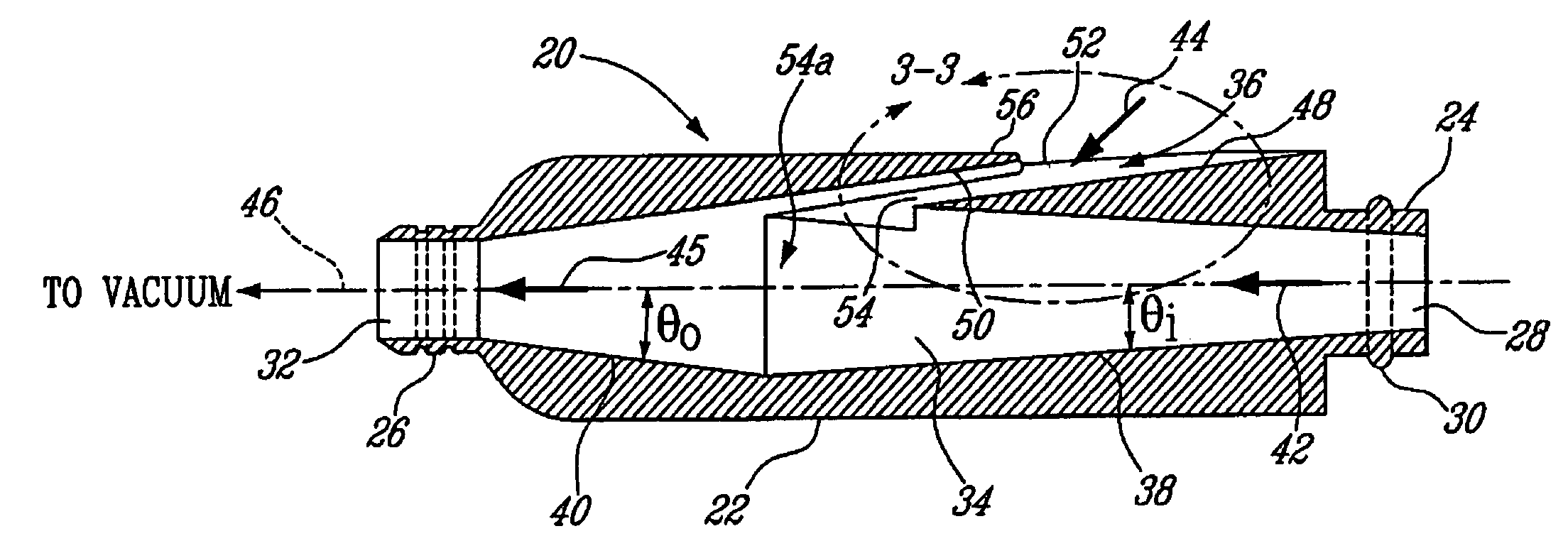 Low-noise vacuum release suction device and controllable aspirator using same