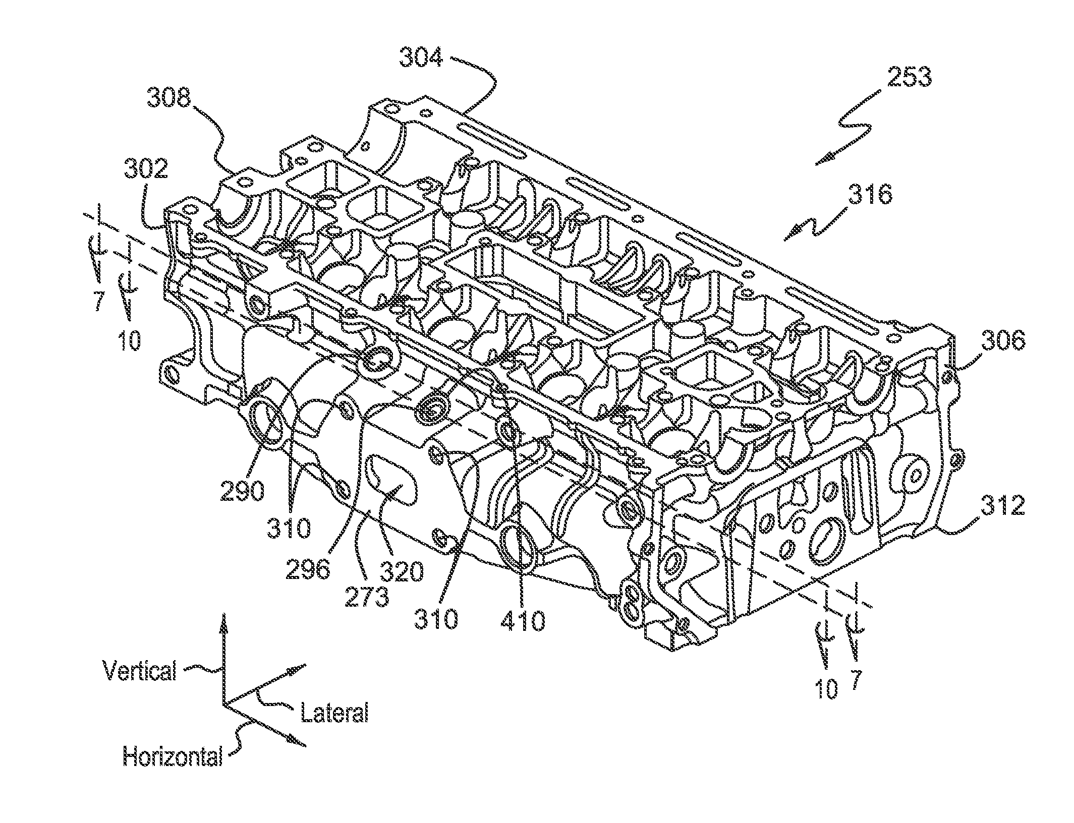 Integrated exhaust cylinder head