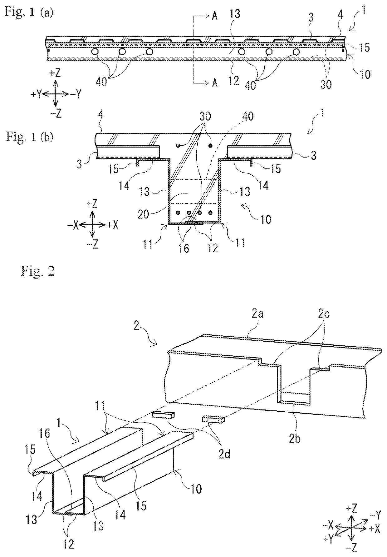 Steel-framed concrete beam and method for constructing steel-framed concrete beam