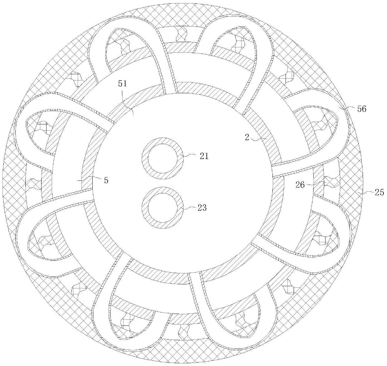 Aluminum alloy hub casting equipment