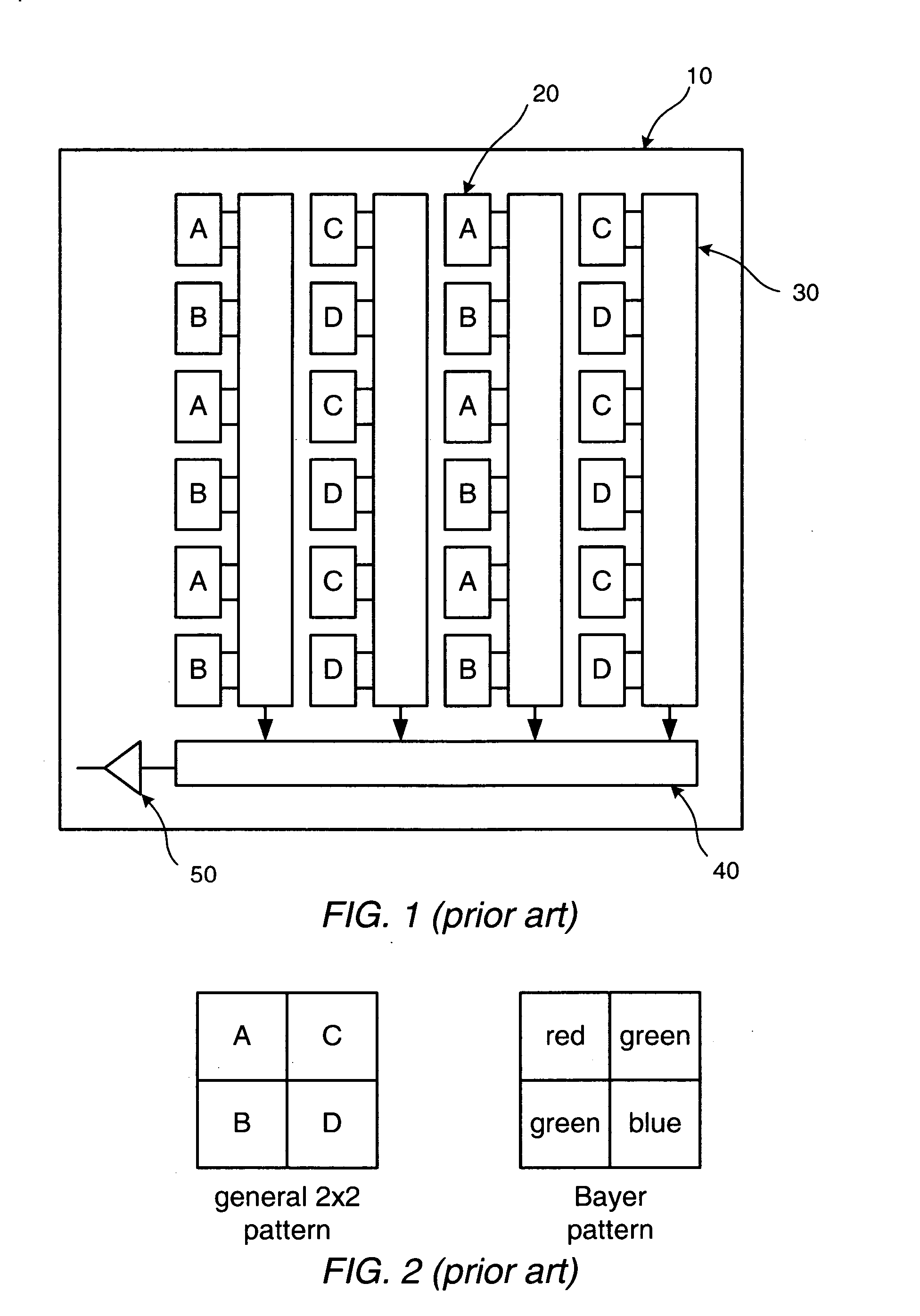 Image sensor for still or video photography