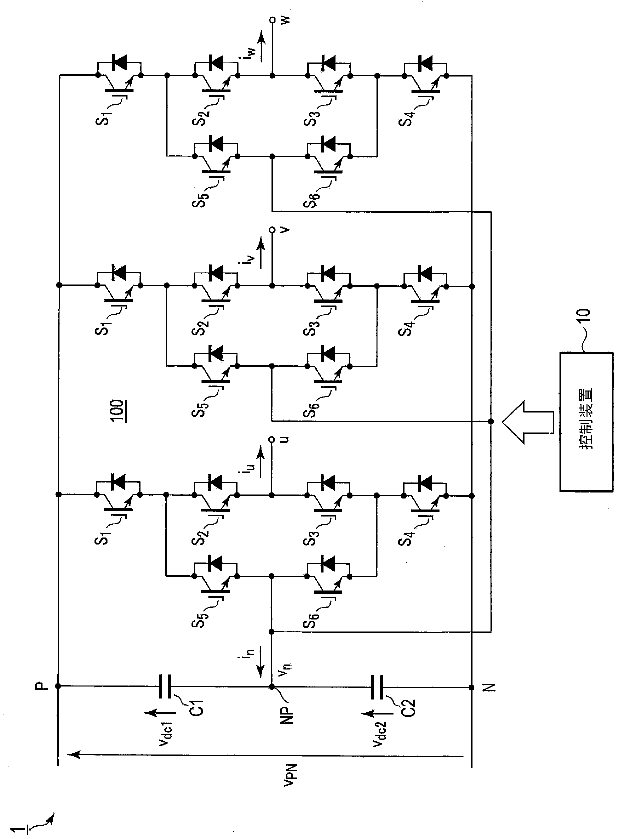 Power conversion device and control method of power conversion device