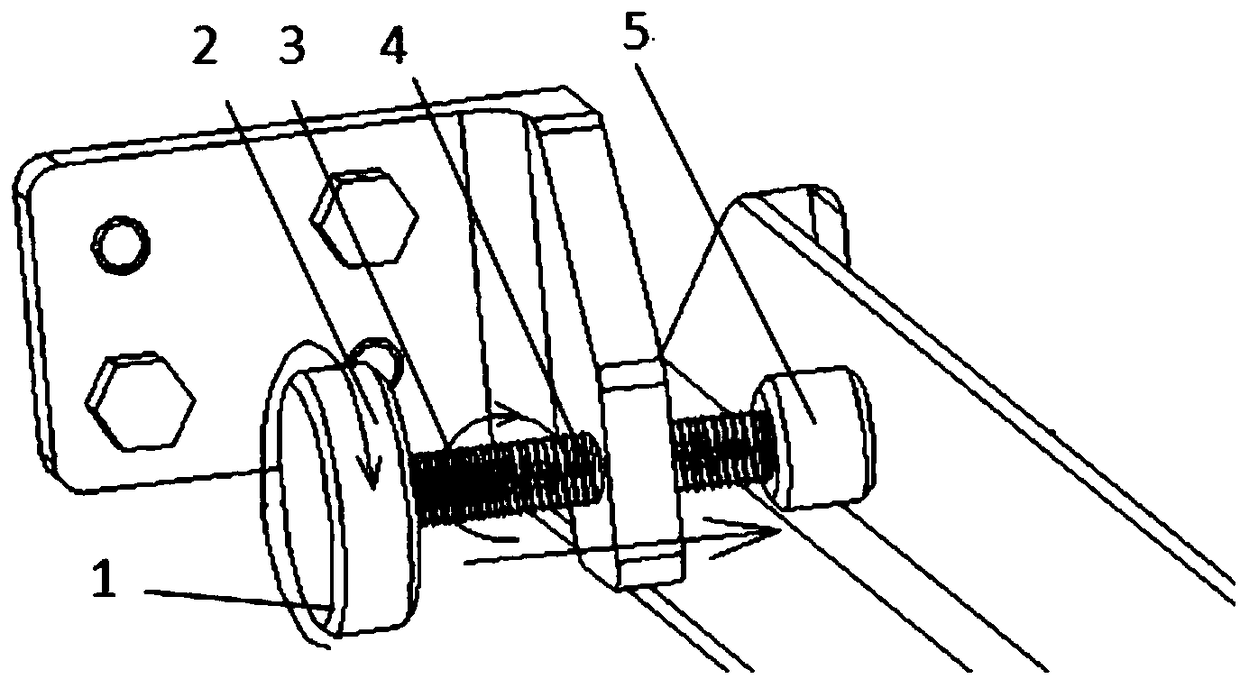 Detachable and adjustable long truss clamping and positioning device and positioning method