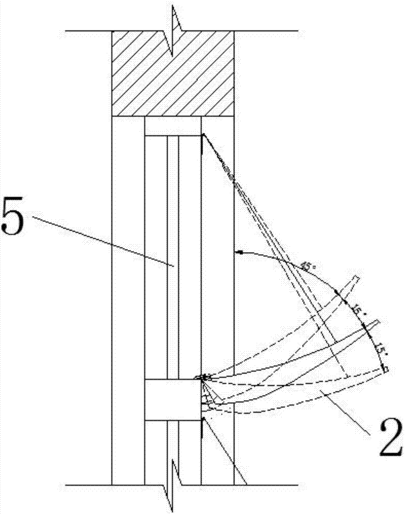 Natural light diffusion type leading-in side window system applied to snow-ice sports building