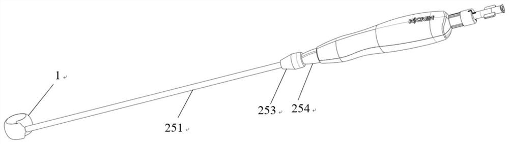 Intervertebral fusion system under spine total endoscope