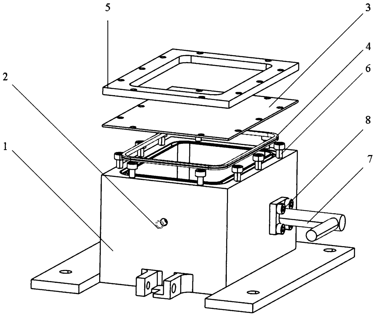 Large-depth autonomous underwater vehicle electromagnetic load rejection device