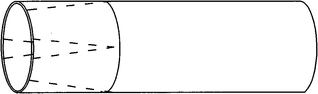 Method for butting buried cable steel tube on site during construction