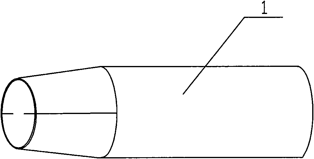 Method for butting buried cable steel tube on site during construction