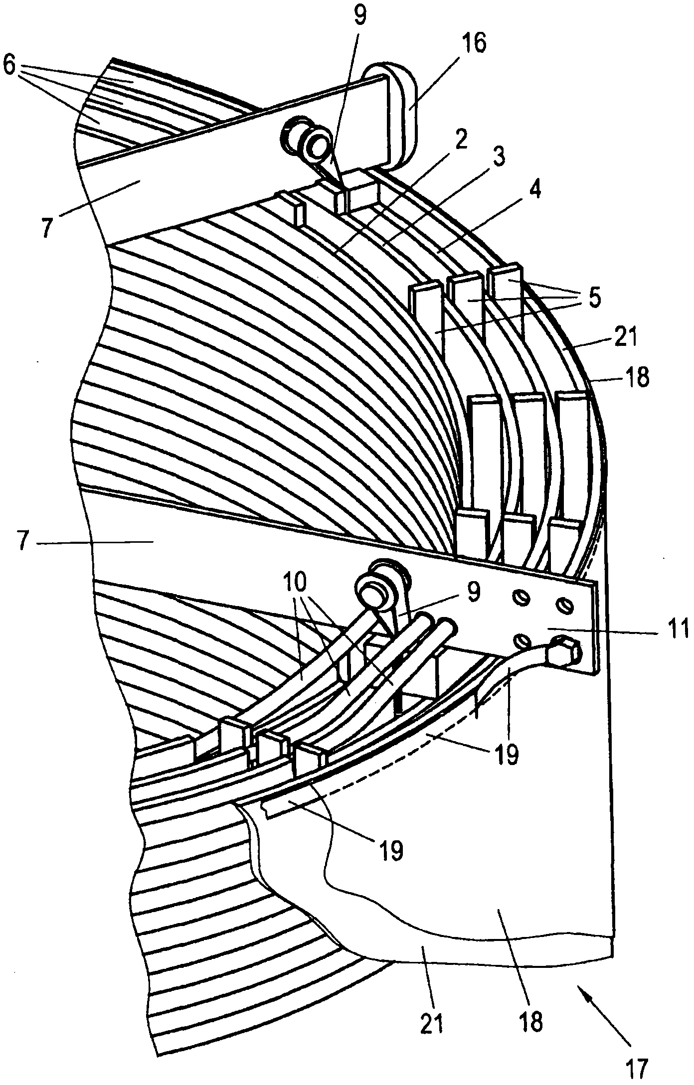 Electrostatic screen for an hvdct component