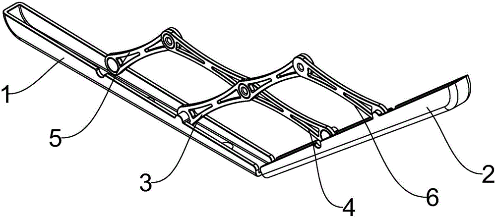 Door window hinge