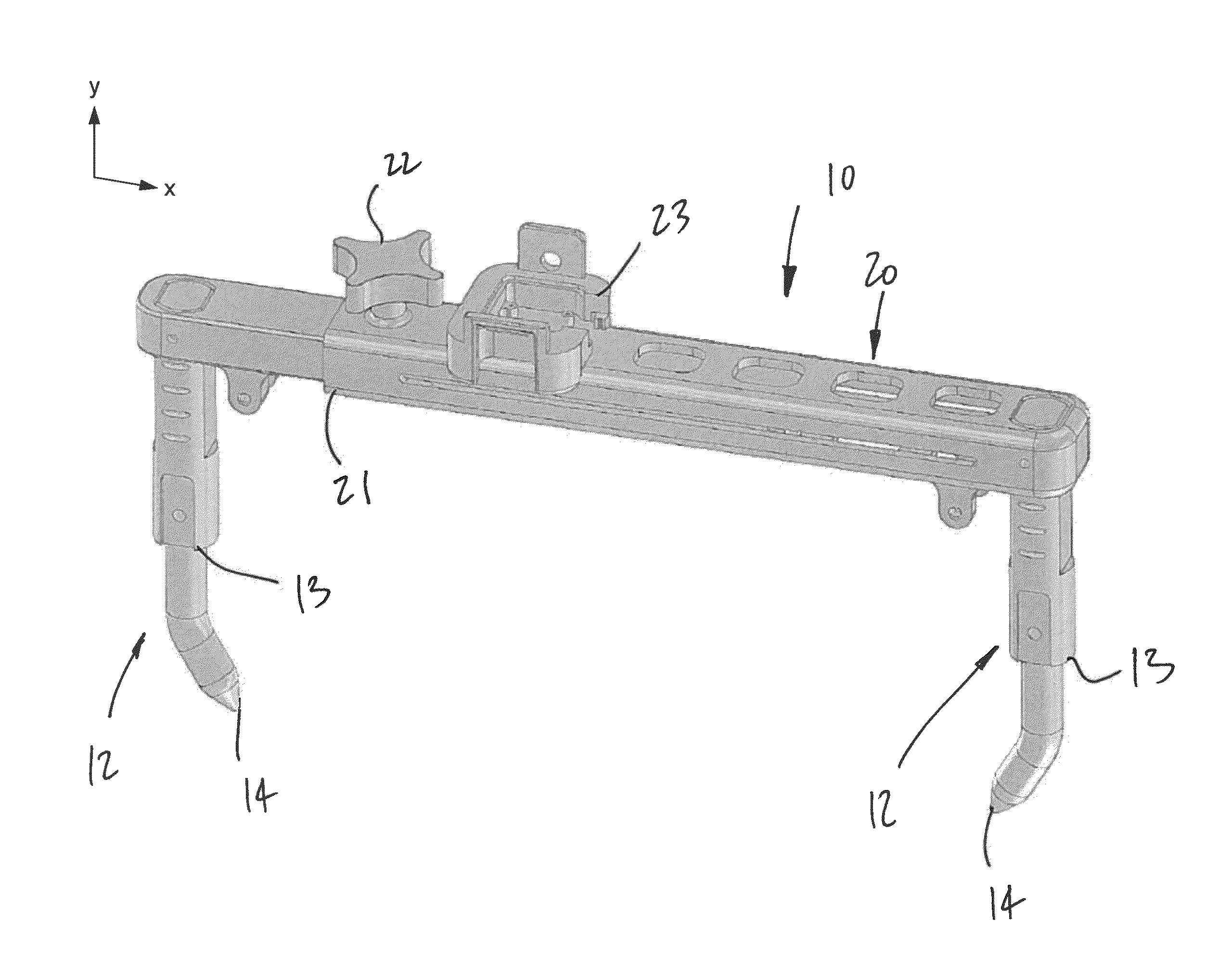 Method and system for creating frame of reference for cas with inertial sensors