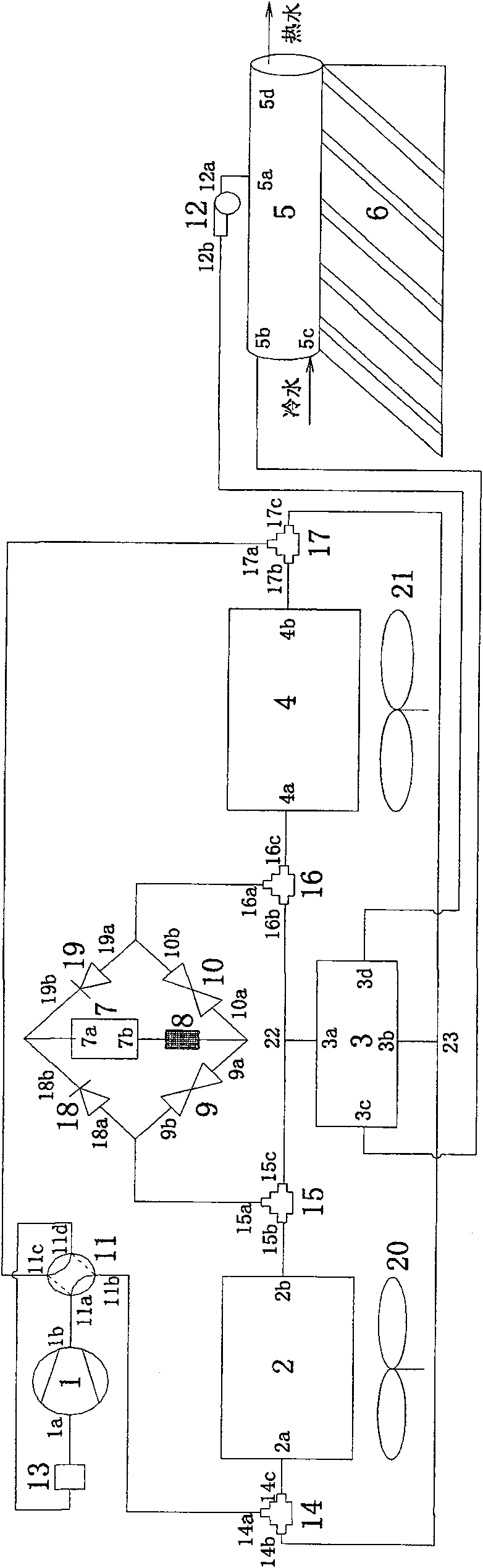 Multifunctional solar auxiliary air conditioning system