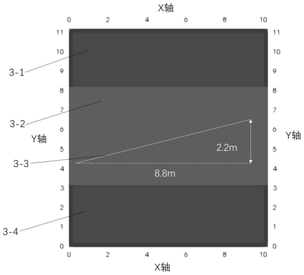 Method for detecting coal seam thickness information by using borehole radar multiples