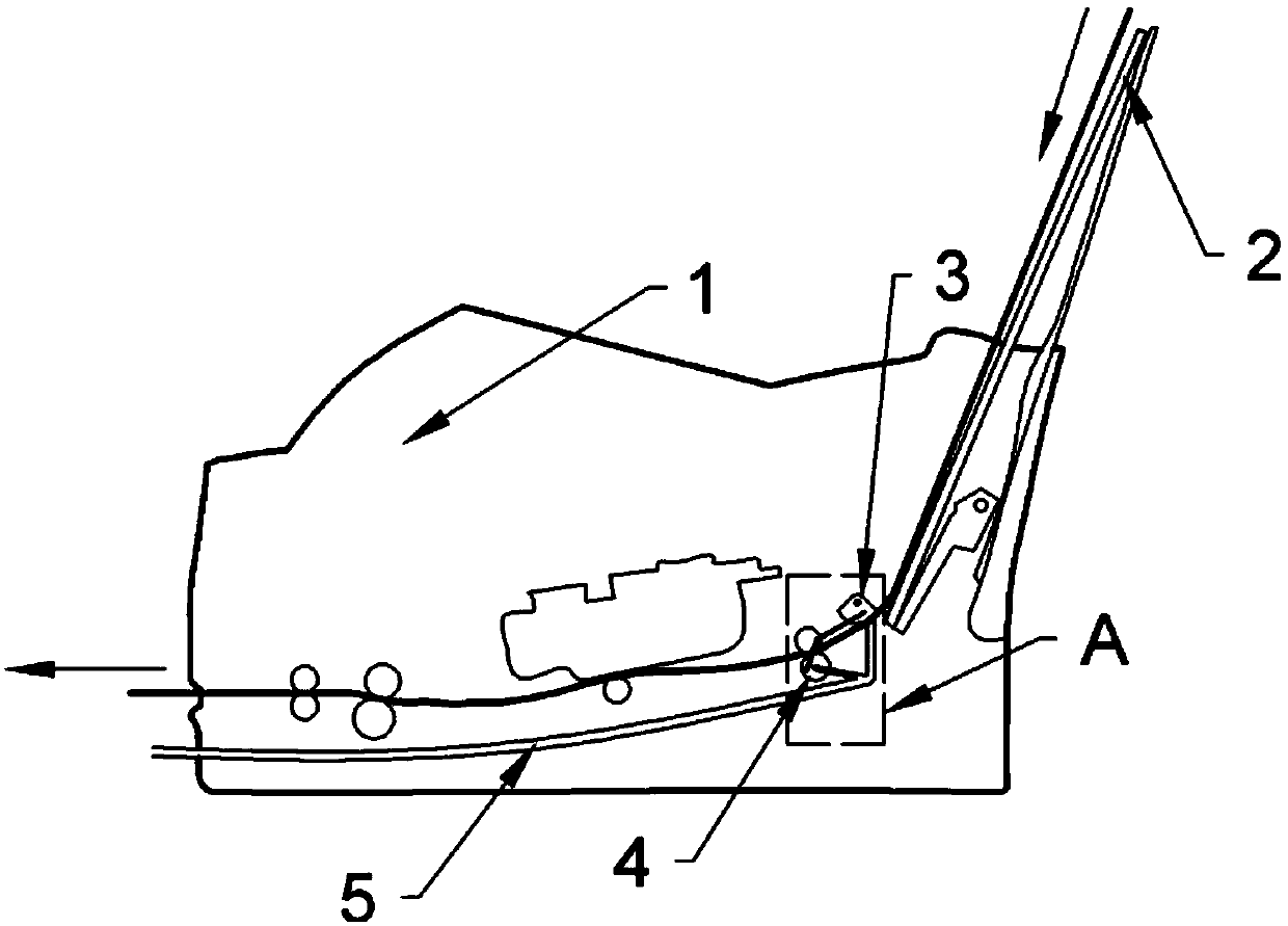 Automated paper feeding printing machine