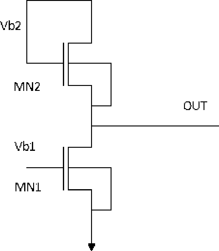 Threshold voltage degradation measuring circuit