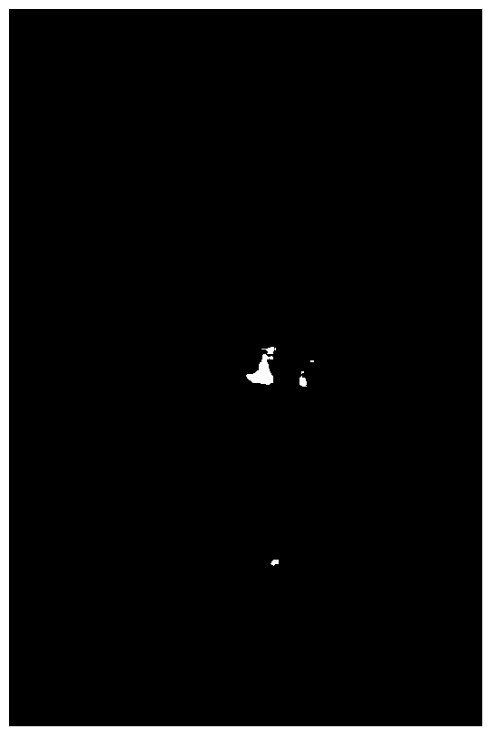 Method for extracting relative shake information of target in three-dimensional image