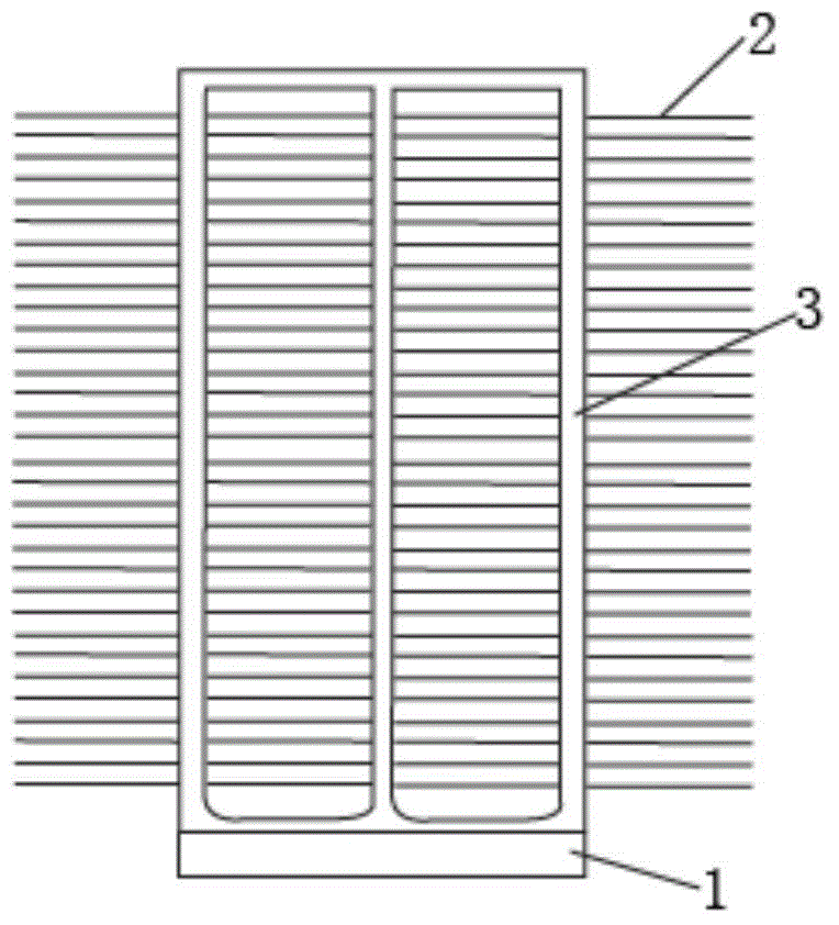 CPU (central processing unit) integrated heating pipe radiator structure