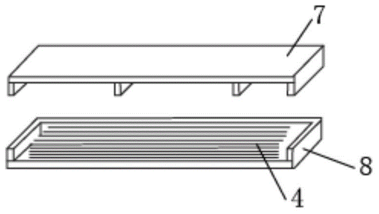 CPU (central processing unit) integrated heating pipe radiator structure