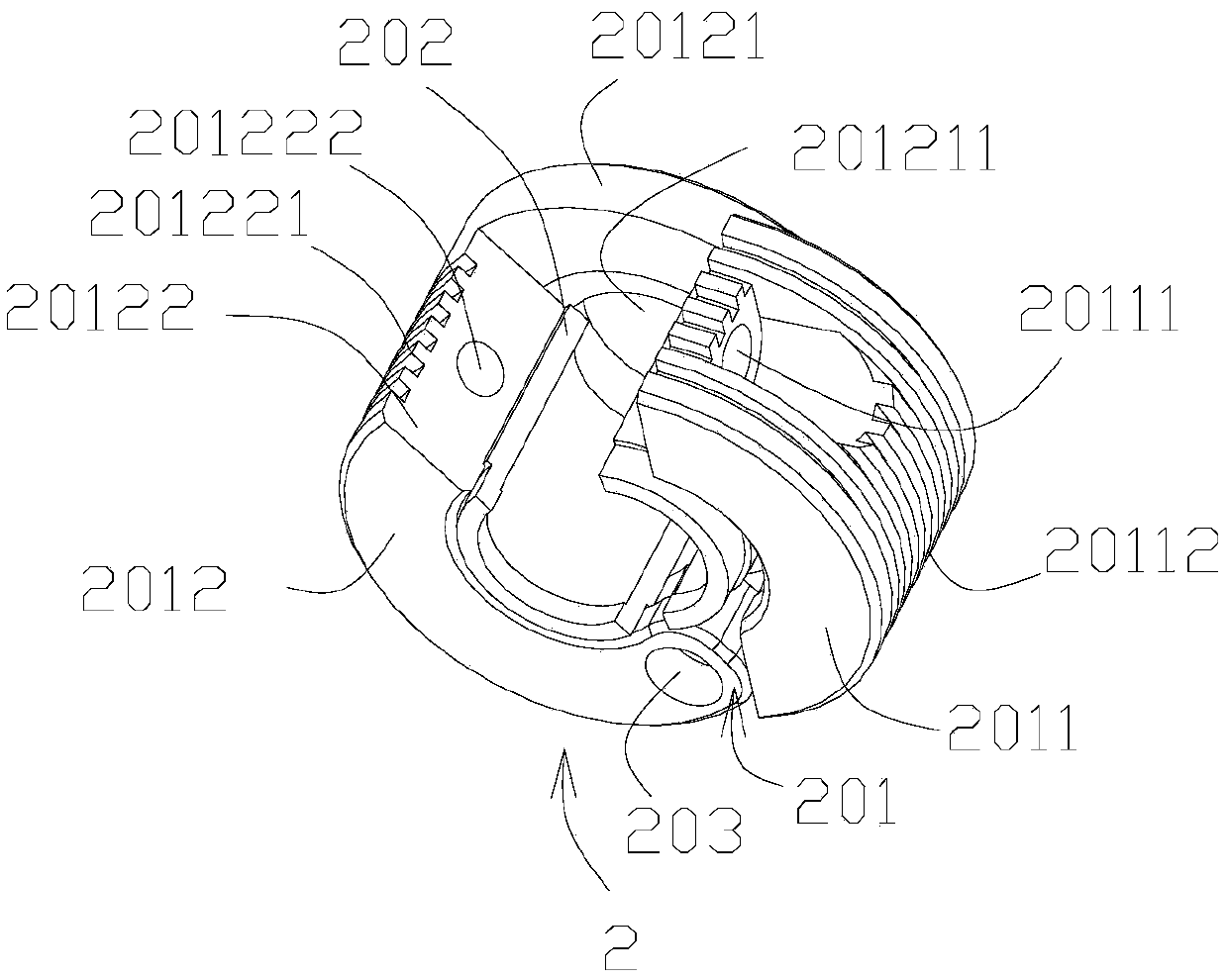 Optical fiber preformrod collet