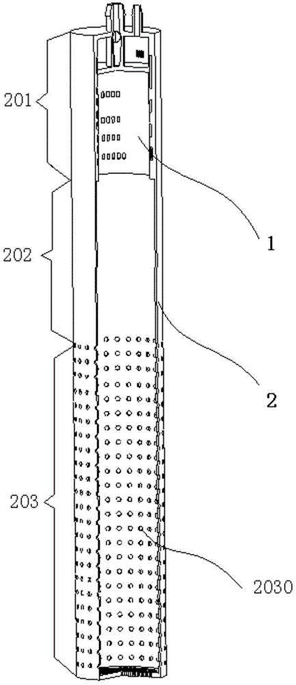 A root irrigation device