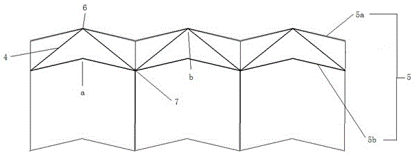 Ripple filling material with multiple layers of gas/liquid runners