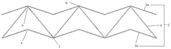 Ripple filling material with multiple layers of gas/liquid runners