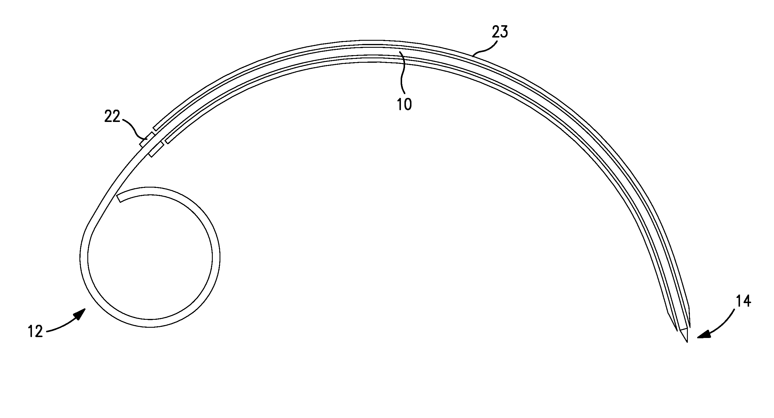 System and method for implantation of lead and electrodes to the endopelvic portion of the pelvic nerves and connection cable for electrode with direction marker