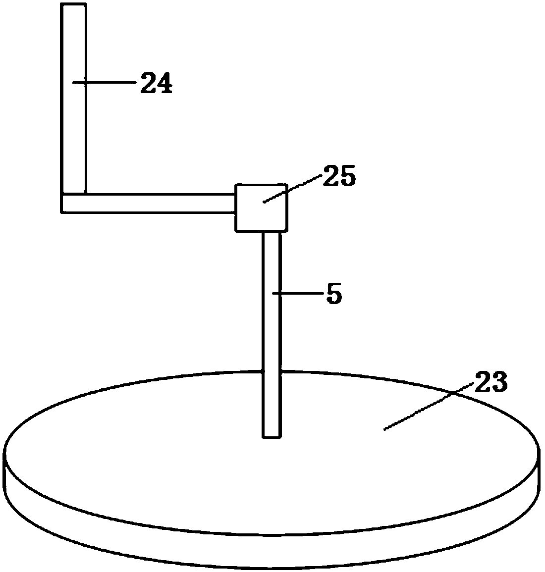 Lighting device for graphite furnace atomic absorption spectrometer and method