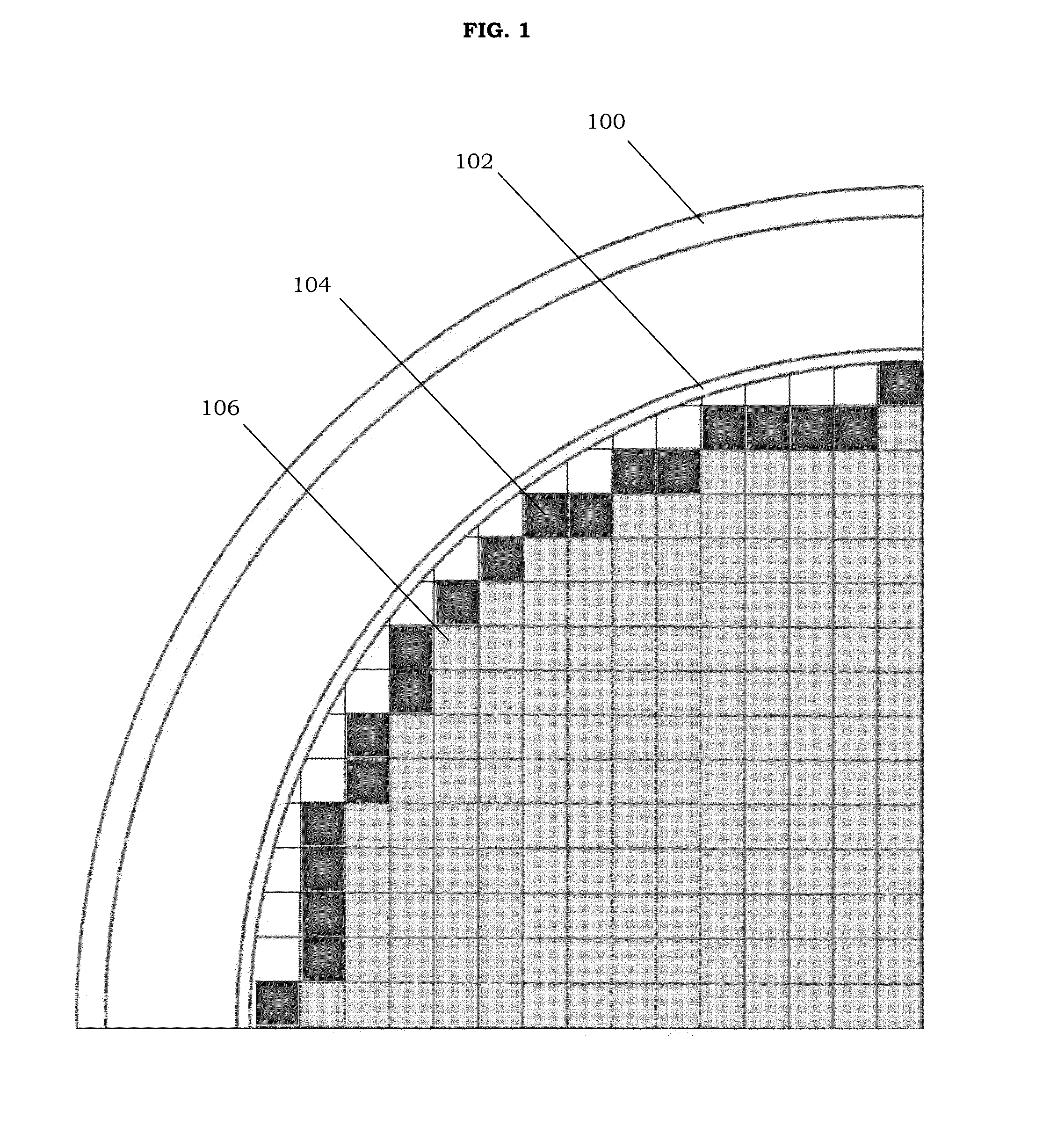 Fast flux shield and method of reducing fast neutron fluence at a core shroud of a boiling water reactor using the same