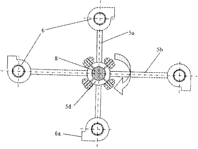 Antifoaming device used for biological fermentation