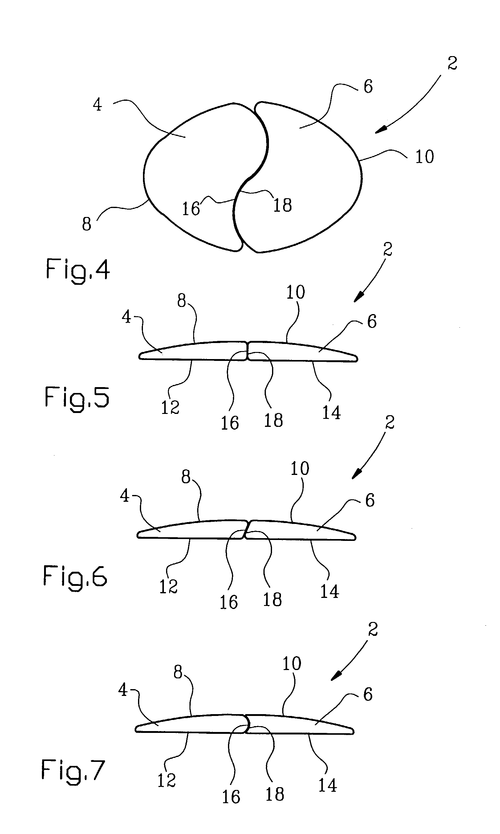 Orthodontic retainer elements