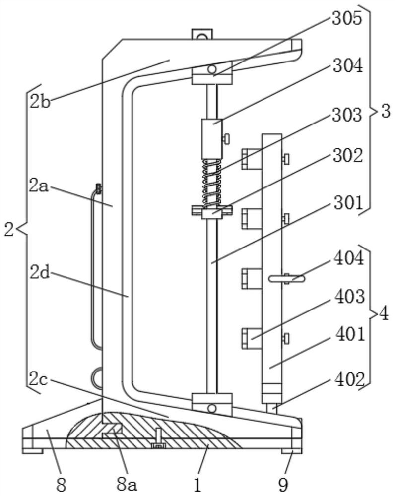 High and low shoulder detection and correction device based on internet for orthopedics