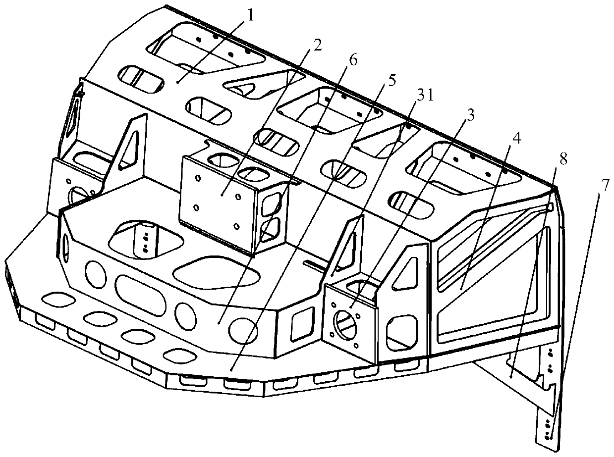 Driver's cab structure of a low-floor vehicle and the low-floor vehicle