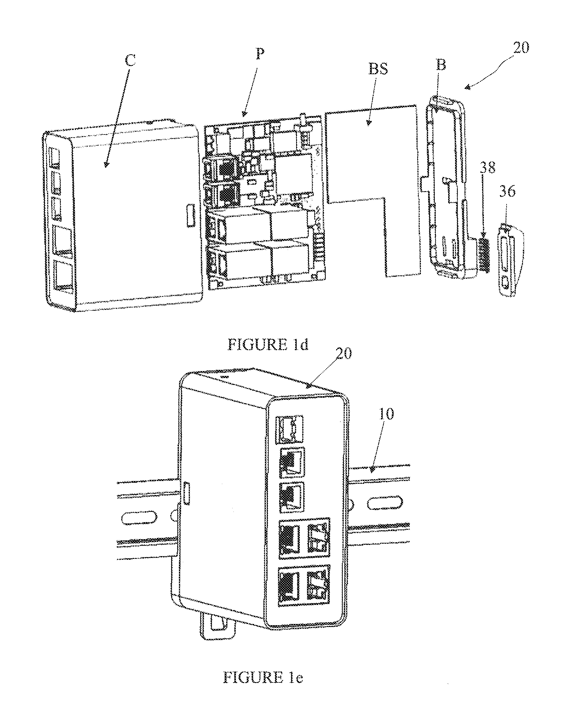 DIN rail latching arrangement