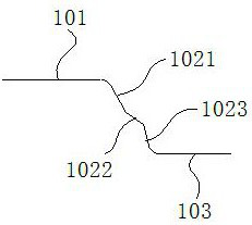 A segmented b-pillar inner panel structure and its welding method