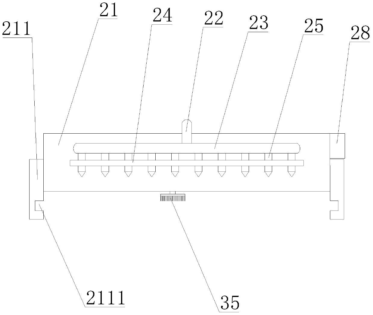 Photovoltaic panel cleaning device